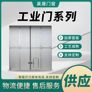 工業(yè)門 車間廠房彩鋼板大門 平開式推拉式提升 折疊式 可加小門窗